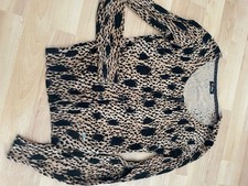 Guess Leoparden Strickjacke Größe xs Damen 