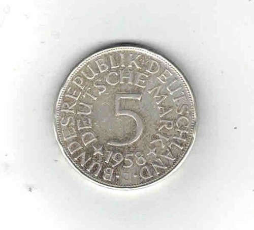 1958 kursmünze - 1958, j,