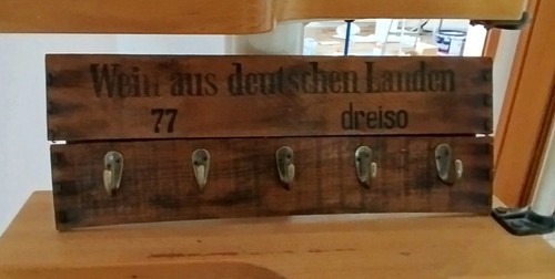Schlüsselbrett aus alten