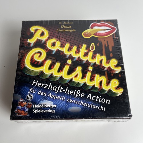Kartenspiel poutine cuisine - kartenspiel,
