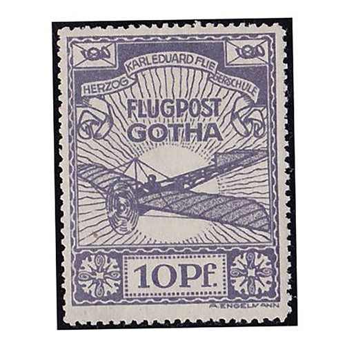 Flugpost gotha postfrisch - postfrisch, **