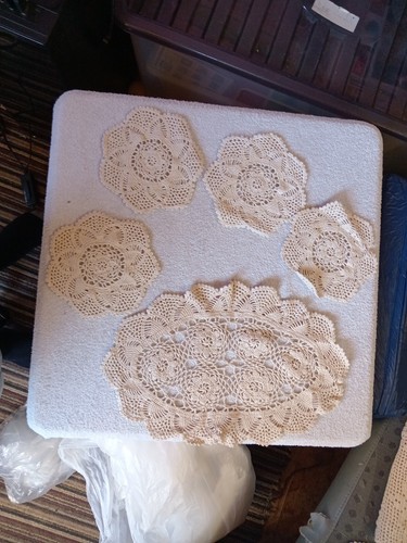 Creme tischset - creme,