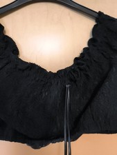 Dirndlbluse Spitzenbluse im