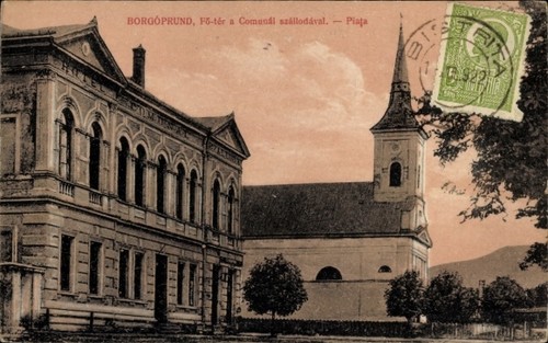 Borgoprund siebenbürgen - ak,