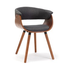 Essstuhl Küchenstuhl Stuhl Esszimmerstühle Holzstuhl Wohnzimmer Leinen Sessel