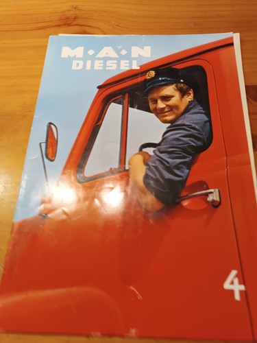 Prospekt man diesel original - prospekt,