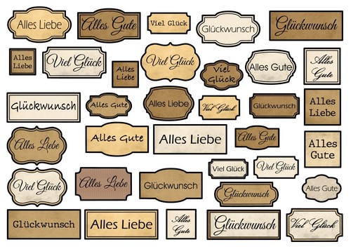 Ausschneidebogen-Bastelpapier-
