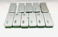 W+H Tray Steribox Aluminium 115x48x25mm  11 Stück ungelocht grün/silber GEPFLEGT