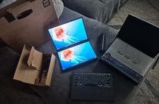 (1) ASUS Zenbook Duo UX8406CA Intel Core Ultra 9-285H, 32GB RAM, 1TB SSD, OLED