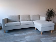 PÄRUP 3er-Sofa mit Récamiere