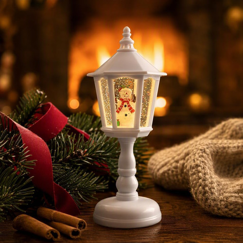 Weihnachts schneekugel laterne - weihnachts,