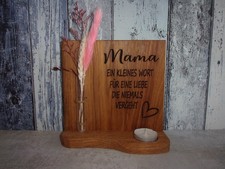 Holzaufsteller / Blumenhalter