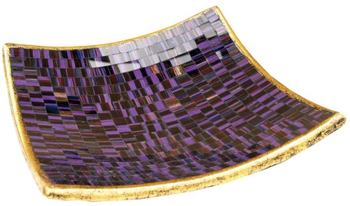 Eckige mosaikschale - eckige,