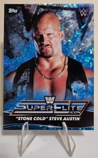 2021 WWE Superstars SuperElite Icon Blue #IC6 Stone Cold Steve Austin 100/299