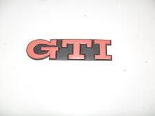 VW Golf 3 GTI Jubi Emblem Zeichen Schriftzug