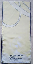 -Authentischer Schal CHOPARD Infiniment Seide TBEG Vintage Scarf 26 x 110 cm