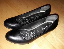 Jana Hochfrontpumps schwarz