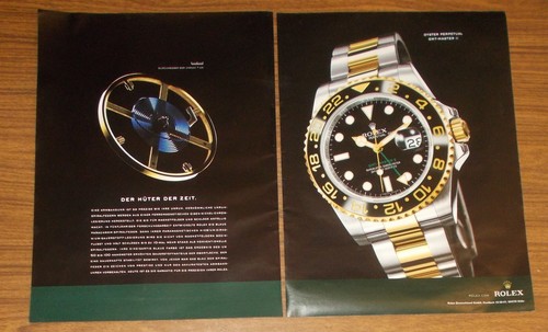 Seltene werbung vintage - werbung, rolex