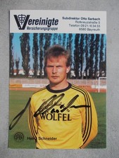 Heinz Schneider Ak Spvgg Bayreuth 1987/88 rar