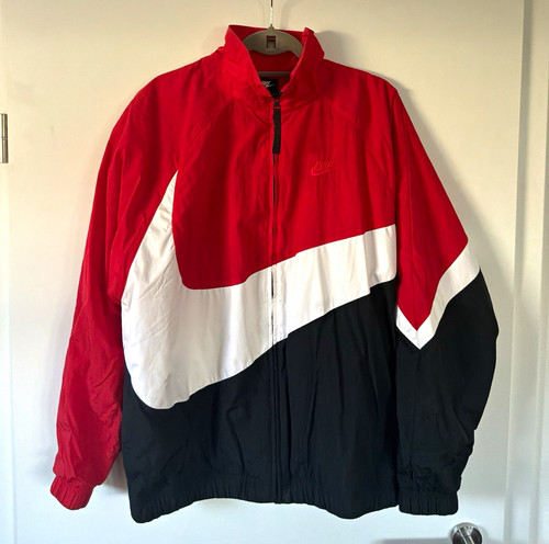 Nike big swoosh woven jacket - nike,