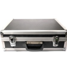 Fotokoffer Kamerakoffer Schwarz Alurahmen Metall Aluminium ca 45 x 35 x 15 cm