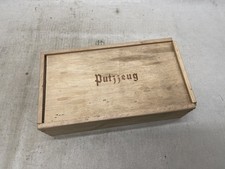 PUTZZEUG HOLZ KASTEN SPIND SCHRANK LUFTWAFFE WEHRMACHT ORIGINAL