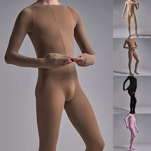 Samt langarm herren body - langarm,