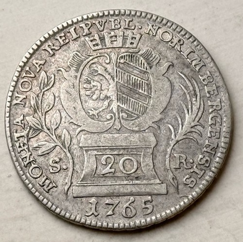 Kreuzer 1765 nürnberg - 1765, sr