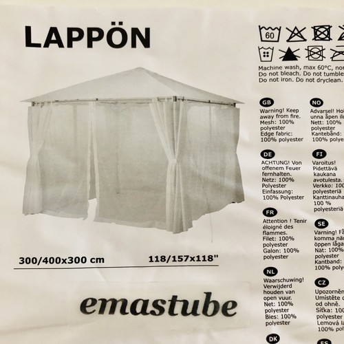 Ikea lappön netz - netz, moskitonetz
