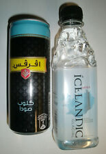 ICLANDIC GLACIAL NATURAL SPRING WATER (Island) plus EVERVESS CLUB SODA (Ägypten)