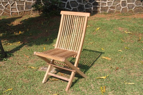 2er satz teak klappstühle - satz,