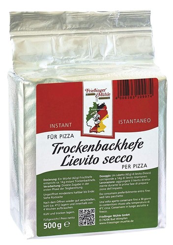 Trockenbackhefe für pizza - für,