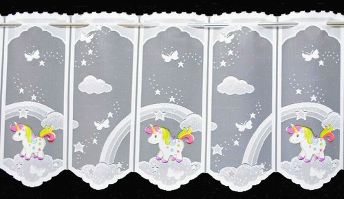Einhorn scheibengardine 2 - ,