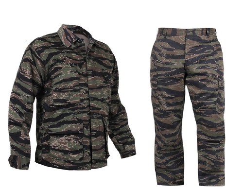 Bdu army tigerstripe - us,