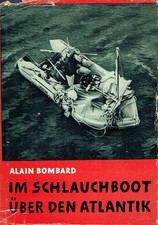 Alain Bombard Im Schlauchboot