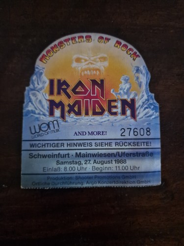 Iron maiden monsters - iron,