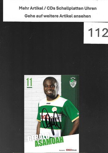 Gerald asamoah handsignierte - asamoah,