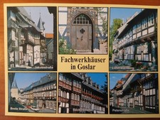 Postkarte 2729 nicht gelaufen, Goslar, Fachwerkhäuser, Ansichtskarte, Sammlung