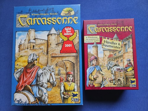 Carcassonne grundspiel - grundspiel, +