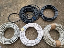 5 x Kabel über 100 m Elektro Stromkabel ca. 10 Kg Metall Leitung Kupfer 