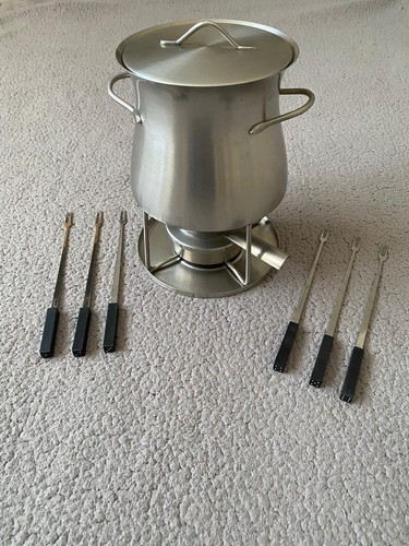 Vintage bodum fondue set mit - mit, 6