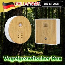 Soundbox Vogelgezwitscher Naturgeräusche Vogelgesang Box mit Bewegungsmelder