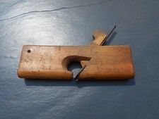 Antiker Hobel, Rundhobel, Handwerkswerkzeug (Schreiner, Tischler).