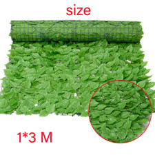 3m Künstliche Efeu Hecke