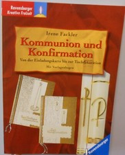 Kommunion Konfirmation Tolles DIY Buch Ideen Basteln Einladungskarten Dekoration