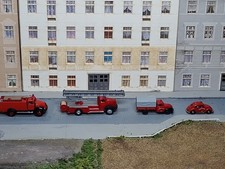 Löschzug Metallmodelle 2x Marks  2x WKF  Spur N   1:160