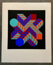 Victor Vasarely Siebdruck