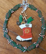 Zinn Alter Christbaumschmuck