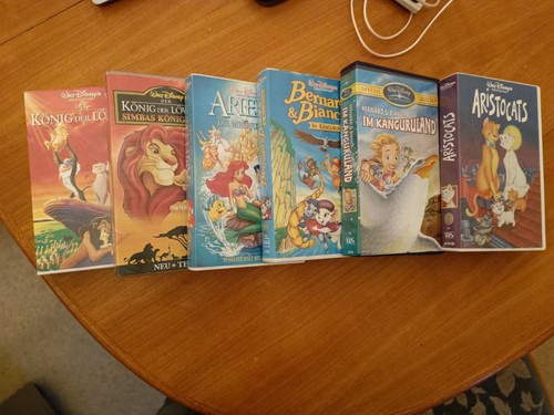 Walt disney vhs - vhs, kasseten