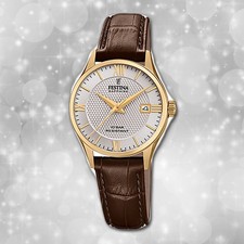Armband-Uhr Leder braun